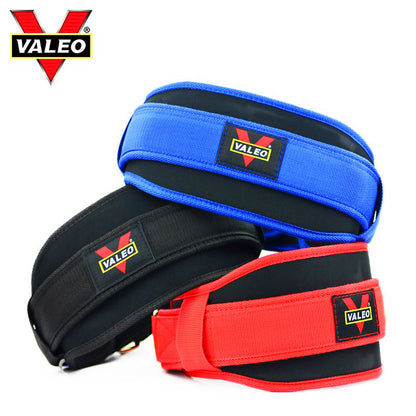 Fitness belt exercise support garment